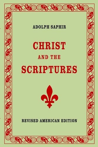Cover of Christ and the scriptures