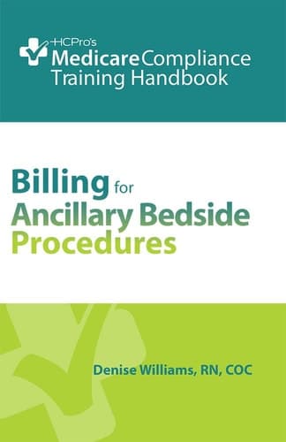 Cover of Billing for Ancillary Bedside Procedures Training Handbook