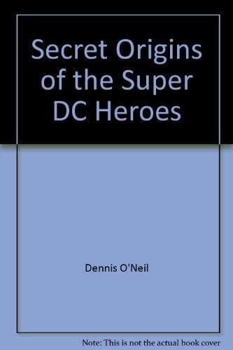 Cover of Secret origins of the super DC heroes