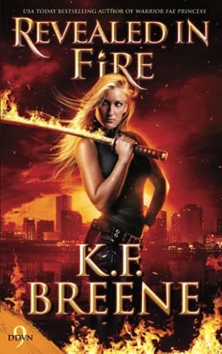 Cover of Revealed in Fire (Demon Days, Vampire Nights World)