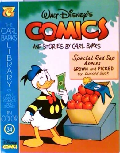 Cover of The Carl Barks Library of Walt Disney's Comics and Stories in Color #1