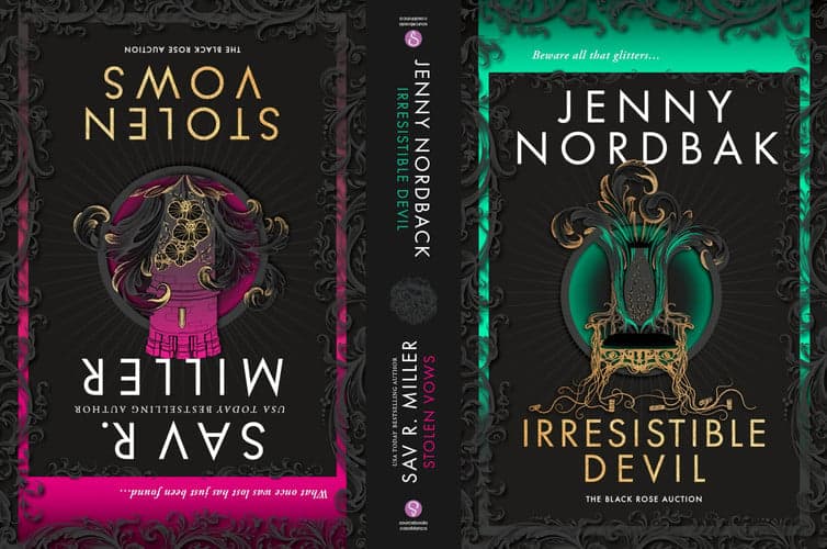 Cover of Stolen Vows and Irresistible Devil