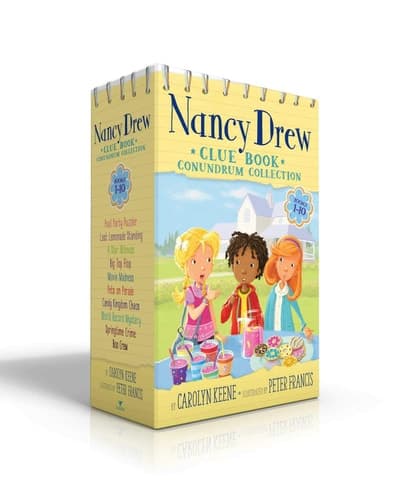 Cover of Nancy Drew Clue Book Conundrum Collection