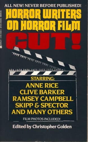 Cover of Cut! Horror Writers