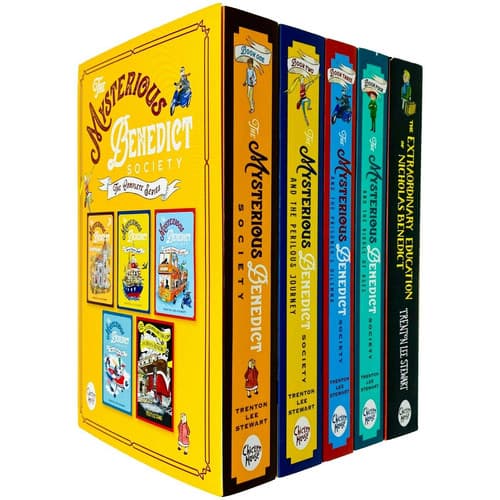 Cover of The Mysterious Benedict Society Complete Paperback Collection