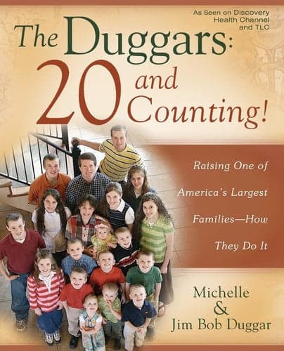 Cover of The Duggars: 20 and Counting!: Raising One of America's Largest Families—How They Do It